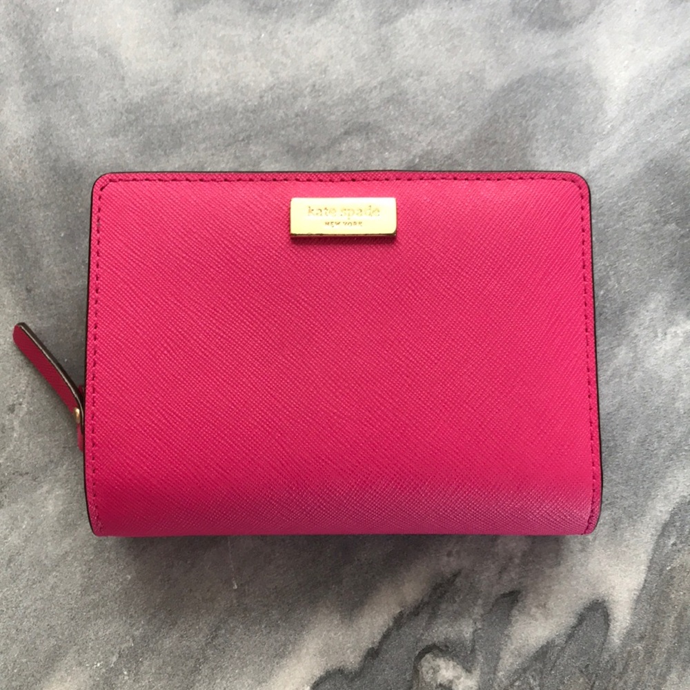 Pink Kate spade wallet
